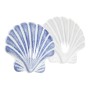 Pommeau DKD Home Decor 2 Unités Métal Grès Coquillage (4 x 4 x 3,5 cm)