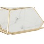 Table d'appoint DKD Home Decor Verre Métal (100 x 100 x 41 cm)