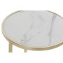 Set de 3 Tables Gigognes DKD Home Decor Verre Métal (100 x 40 x 45 cm)