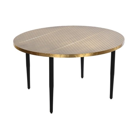 Table d'appoint DKD Home Decor Métal Bois Glamour (85 x 85 x 45 cm)