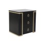 Table de Nuit DKD Home Decor Métal Bois (50 x 40 x 50 cm)