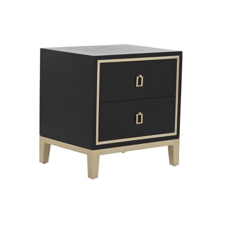 Table de Nuit DKD Home Decor Métal Bois (50 x 40 x 53 cm)