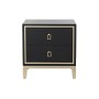 Table de Nuit DKD Home Decor Métal Bois (50 x 40 x 53 cm)