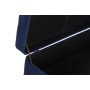 Banquette DKD Home Decor  Bleu Doré Métal Velours (90 x 40 x 47 cm)