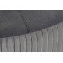 Repose-pied DKD Home Decor Bois Velours Gris foncé (80 x 80 x 38 cm)