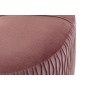 Banquette DKD Home Decor  Naturel Rose Bois Velours (60 x 35 x 36 cm)