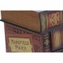 Caisson à Tiroirs DKD Home Decor Bois Livre Multicouleur Vintage PU (50 x 35 x 77 cm)