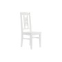 Chaise de Salle à Manger DKD Home Decor Bois Blanc (43 x 43 x 99,5 cm)