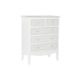 Commode DKD Home Decor Beige Bois Blanc Bois MDF (80 x 40 x 105 cm)