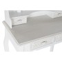 Coiffeuse DKD Home Decor Miroir Blanc ABS Bois MDF (75 x 40 x 142 cm)
