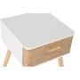 Table de Nuit DKD Home Decor MDF Bambou (40 x 40 x 51,5 cm)