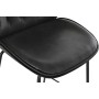 Tabouret DKD Home Decor Métal Gris foncé PU PP (50 x 53 x 114 cm)