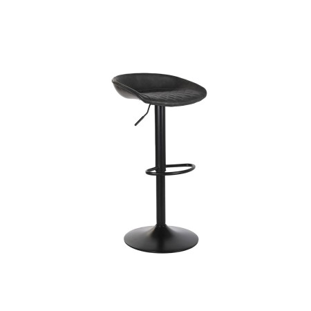 Tabouret DKD Home Decor Métal Gris foncé ABS (45 x 44 x 67 cm)