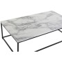 Table d'appoint DKD Home Decor Métal MDF Aluminium (110 x 60 x 34 cm)