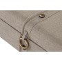 Banc de coffre DKD Home Decor Beige Métal Polyester (114 x 44 x 40 cm)