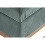 Banquette DKD Home Decor  Doré Métal Polyester Vert (120 x 40 x 44 cm)