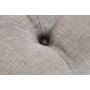 Banquette DKD Home Decor  Beige Doré Métal Polyester (120 x 40 x 44 cm)