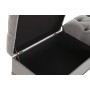 Banquette DKD Home Decor  Beige Doré Métal Polyester (120 x 40 x 44 cm)