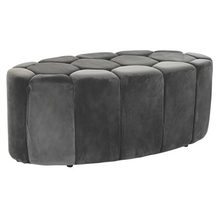 Coffre de Rangement DKD Home Decor Gris Polyester (125 x 53 x 46,5 cm)
