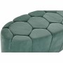 Banquette DKD Home Decor  Polyester Vert Bois MDF (122 x 51 x 46,5 cm)