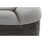 Banquette DKD Home Decor  Beige Métal Polyester Brun foncé (121 x 44 x 47,5 cm)