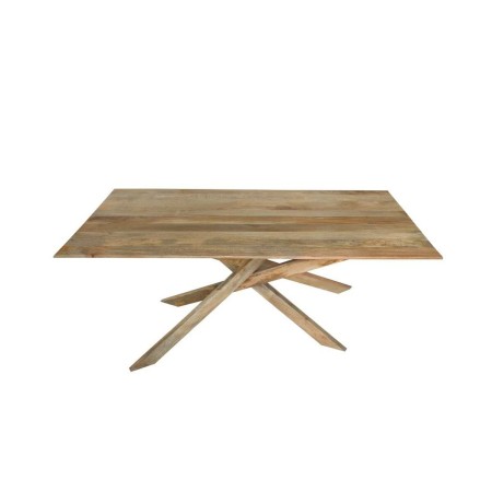 Table de Salle à Manger DKD Home Decor Naturel Bois de manguier (180 x 90 x 76 cm)