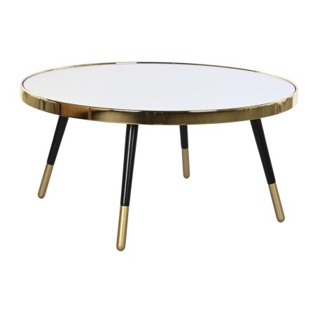 Table Basse DKD Home Decor Miroir Acier Glamour (82,5 x 82,5 x 40 cm)