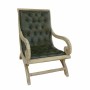 Siège DKD Home Decor Cuir Vert Bois de manguier (65 x 98 x 94 cm)