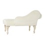 Canapé chaise longue DKD Home Decor Polyester Bois d'hévéa (119 x 55 x 77 cm)