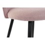 Chaise de Salle à Manger DKD Home Decor Métal Polyester (50 x 52 x 84 cm)