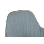 Chaise de Salle à Manger DKD Home Decor Métal Polyester (55 x 55,5 x 88 cm)