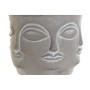 Set de pots DKD Home Decor Ciment Gris clair (15 x 15 x 12 cm)