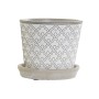 Cache-pot DKD Home Decor Gris Ciment (12,6 x 12,6 x 11 cm)