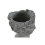 Cache-pot DKD Home Decor Visage Gris Ciment Romantique (12 x 11 x 16 cm)