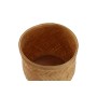 Set de pots DKD Home Decor Marron Bambou Tropical (39 x 39 x 77 cm)