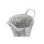 Set de pots DKD Home Decor Mosaïque Gris Métal Arabe (31 x 25 x 19 cm)