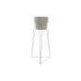 Cache-pot DKD Home Decor Métal Ciment Blanc (28 x 25 x 57 cm)