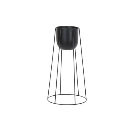 Cache-pot DKD Home Decor Noir Métal (33 x 33 x 61 cm)