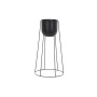 Cache-pot DKD Home Decor Noir Métal (33 x 33 x 61 cm)