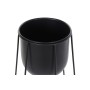 Cache-pot DKD Home Decor Noir Métal (33 x 33 x 61 cm)