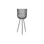 Cache-pot DKD Home Decor Noir Métal (34,5 x 34,5 x 88 cm)