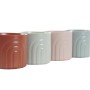 Cache-pot DKD Home Decor Grès (13 x 13 x 12 cm) (4 Unités)