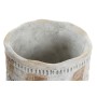 Set de pots DKD Home Decor Gris Marron Ciment (18 x 18 x 17,5 cm)