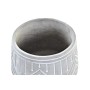 Set de pots DKD Home Decor Gris Ciment (20 x 20 x 16 cm)