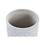 Set de pots DKD Home Decor Gris Ciment Etoiles (17 x 17 x 15 cm)