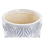 Set de pots DKD Home Decor Porcelaine Bleu (15 x 15 x 13 cm)