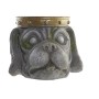 Cache-pot DKD Home Decor Gris Doré Chien Magnésium (28,5 x 28,5 x 30,9 cm)