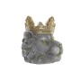 Cache-pot DKD Home Decor Gris Doré Lion Magnésium (29,6 x 29 x 31 cm)