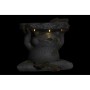 Cache-pot DKD Home Decor Gris Lumière LED Grenouille Magnésium (36 x 24,3 x 33 cm)