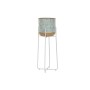 Cache-pot DKD Home Decor Métal Bicolore (28 x 28 x 75 cm)